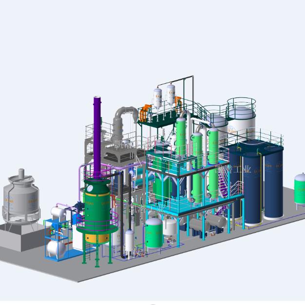 廢油減壓蒸餾設備裝置